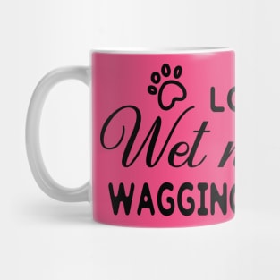 Love Is... Wet Noses & Wagging Tails Mug